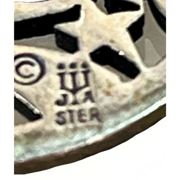 VTG James Avery Sterling Silver SUPER SECRETARY Pendant Charm 3.2g Rare Retired - Picture 3 of 9